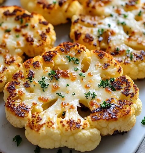 Irresistible Baked Cauliflower Cheese