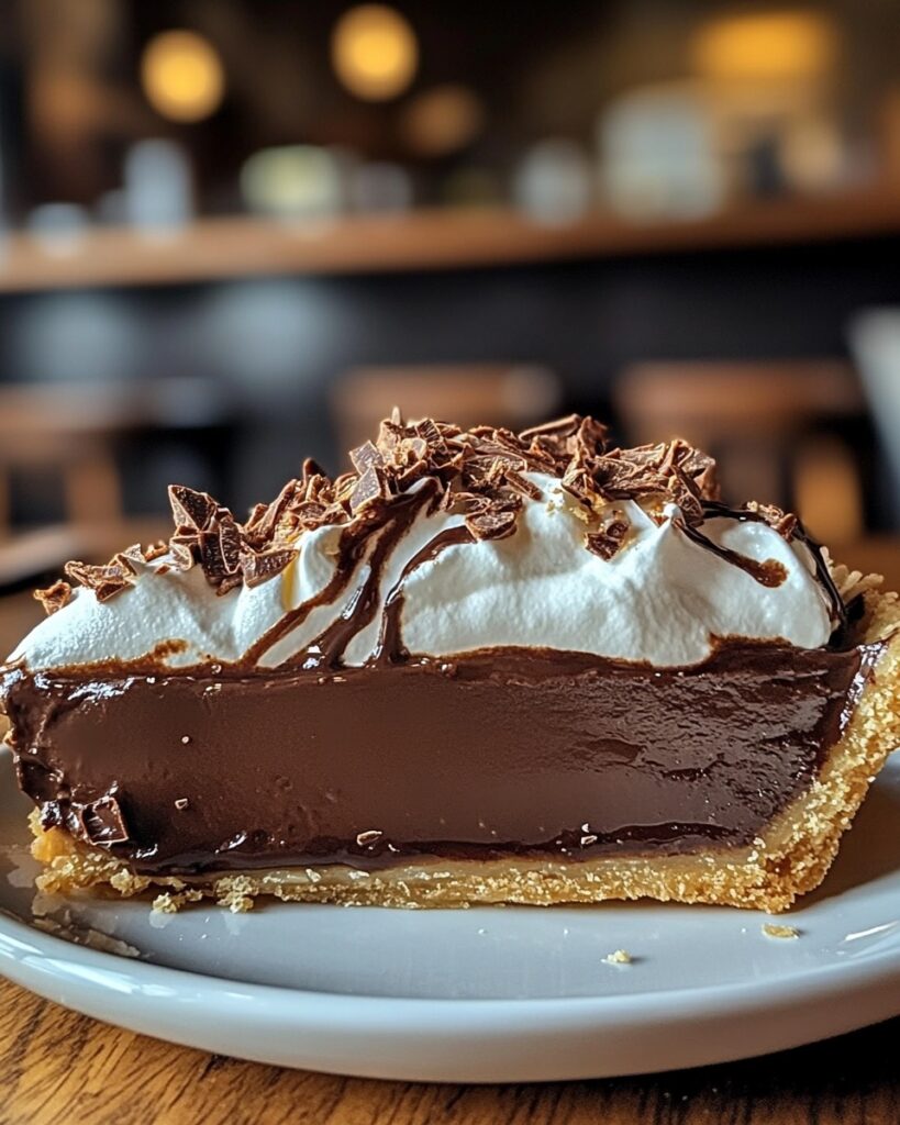 Decadent Chocolate Cream Pie