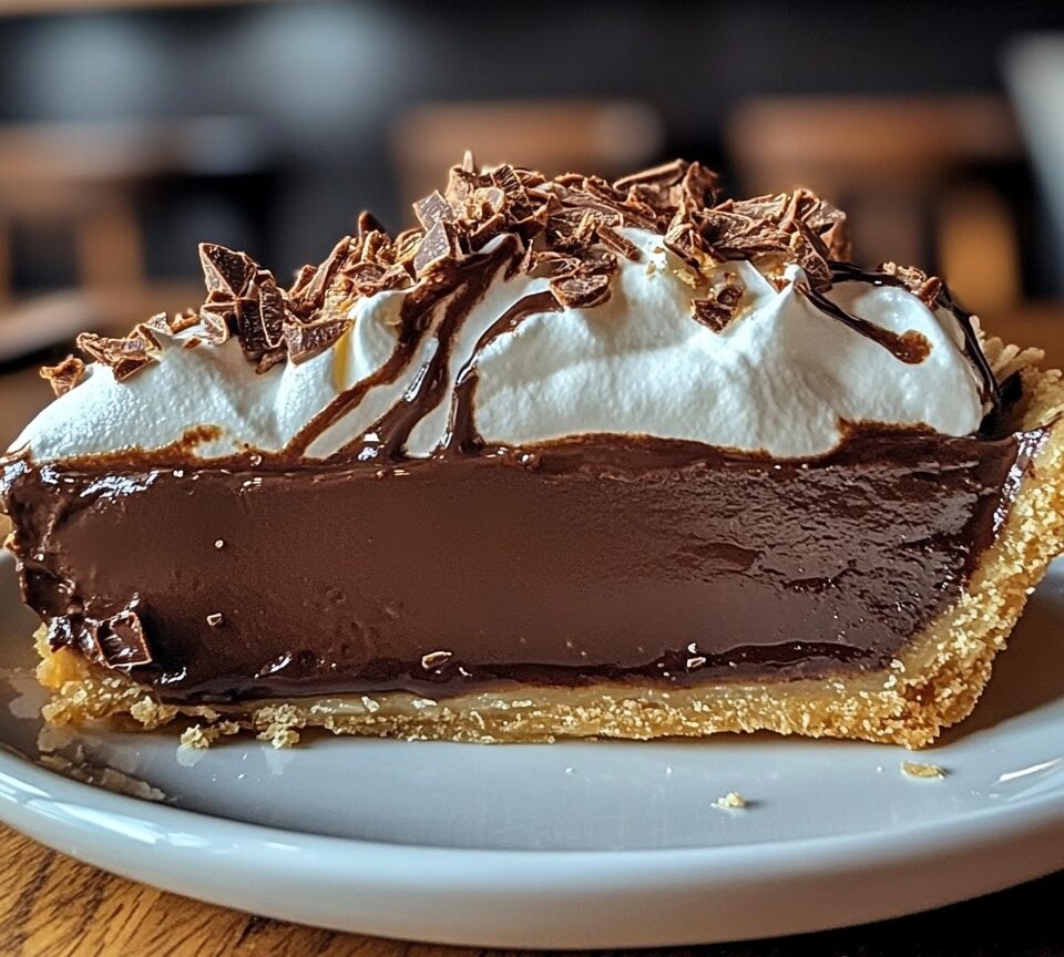 Decadent Chocolate Cream Pie