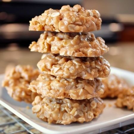 Peanut Butter No-Bake Cookies