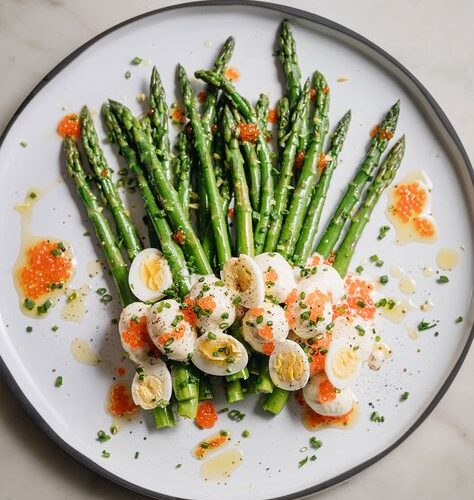 Asperges Sauce Mimosa