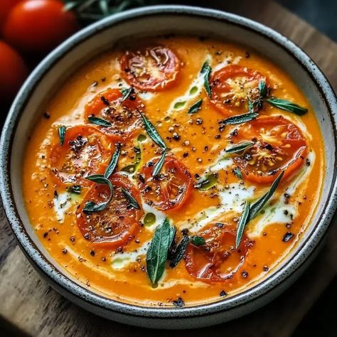 Tomato and Garlic Soup