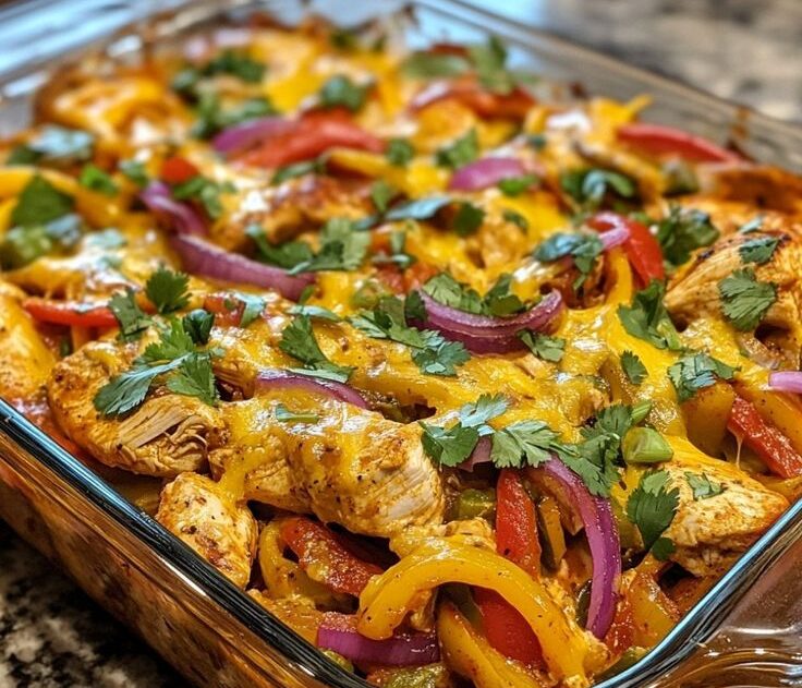 Fajita Chicken Casserole
