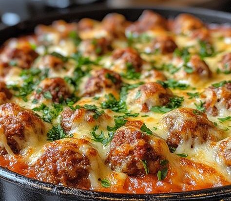 Baked Meatball Casserole