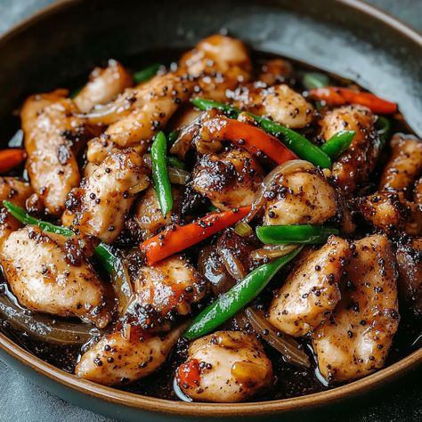 Black Pepper Chicken