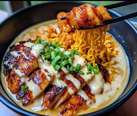 Fiery Chicken with Creamy Garlic Sauce