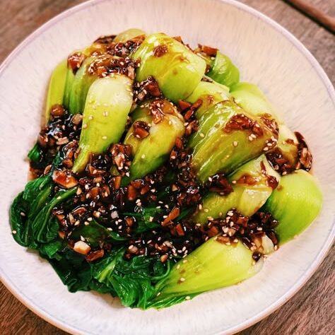 Ginger Garlic Bok Choy