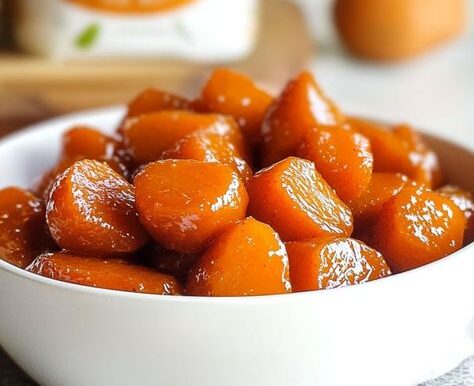 candied sweet potato