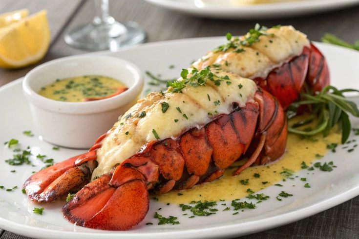 Garlic Butter Lobster Tails