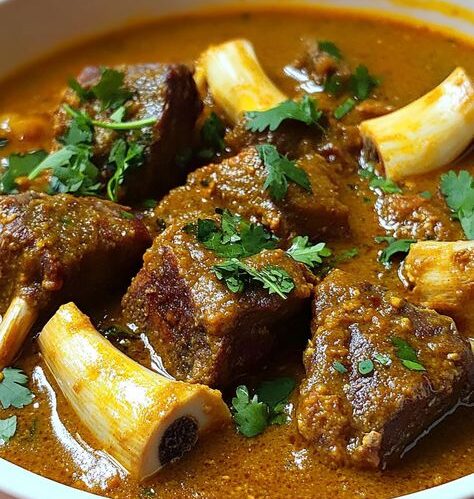 Mutton stew with turnips